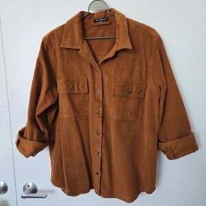 Velvet Heart Corduroy Shirt Jacket